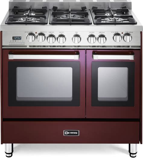 36 gas double oven range